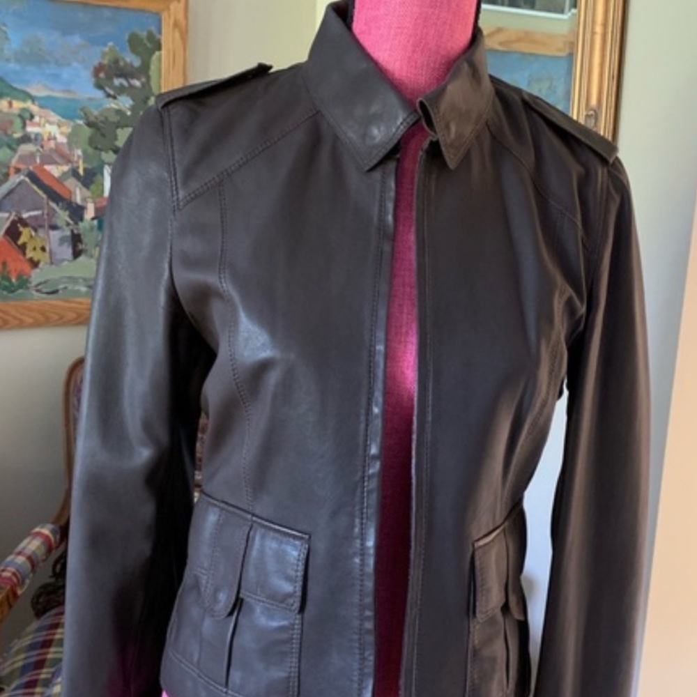 Leather jacket - Picture 1 of 3